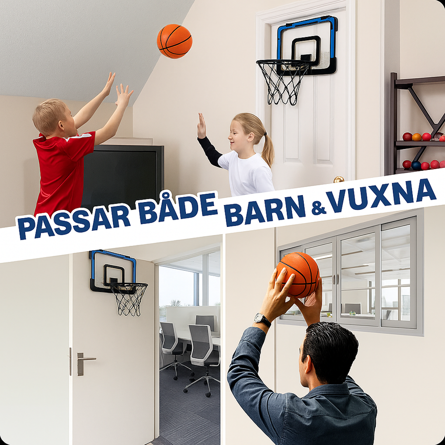 Basketkorg med Resultattavla
